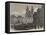 Illustrations of the Late War, the Ring-Platz and Thein-Kirche, Prague-null-Framed Stretched Canvas