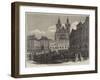 Illustrations of the Late War, the Ring-Platz and Thein-Kirche, Prague-null-Framed Giclee Print