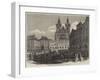 Illustrations of the Late War, the Ring-Platz and Thein-Kirche, Prague-null-Framed Giclee Print