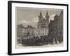 Illustrations of the Late War, the Ring-Platz and Thein-Kirche, Prague-null-Framed Giclee Print