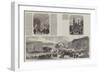 Illustrations of the Visit of the Prince and Princess of Wales to Denmark-null-Framed Giclee Print