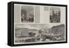 Illustrations of the Visit of the Prince and Princess of Wales to Denmark-null-Framed Stretched Canvas
