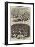 Illustrations of the War in America-null-Framed Premium Giclee Print