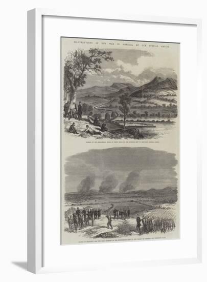 Illustrations of the War in America-null-Framed Giclee Print