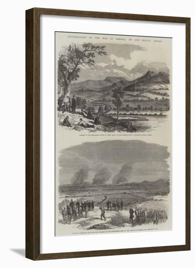 Illustrations of the War in America-null-Framed Giclee Print