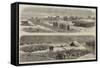 Illustrations of the War in Schleswig-null-Framed Stretched Canvas