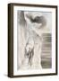 Illustrations to Dante's 'Divine Comedy', the Ascent of the Mountain of Purgatory-William Blake-Framed Premium Giclee Print