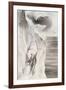 Illustrations to Dante's 'Divine Comedy', the Ascent of the Mountain of Purgatory-William Blake-Framed Giclee Print