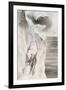 Illustrations to Dante's 'Divine Comedy', the Ascent of the Mountain of Purgatory-William Blake-Framed Giclee Print