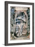 Illustrations to Dante's 'Divine Comedy', the Inscription over the Gate-William Blake-Framed Giclee Print