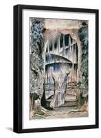 Illustrations to Dante's 'Divine Comedy', the Inscription over the Gate-William Blake-Framed Giclee Print