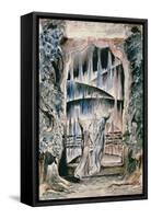 Illustrations to Dante's 'Divine Comedy', the Inscription over the Gate-William Blake-Framed Stretched Canvas