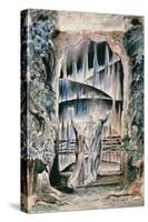 Illustrations to Dante's 'Divine Comedy', the Inscription over the Gate-William Blake-Stretched Canvas