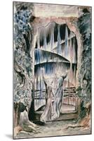 Illustrations to Dante's 'Divine Comedy', the Inscription over the Gate-William Blake-Mounted Giclee Print