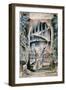 Illustrations to Dante's 'Divine Comedy', the Inscription over the Gate-William Blake-Framed Premium Giclee Print
