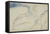 Illustrations to Dante's 'Divine Comedy', the Laborious Passage Along the Rocks-William Blake-Framed Stretched Canvas