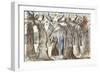 Illustrations to Dante's Divine Comedy, the Wood of the Self-Murderers-William Blake-Framed Giclee Print
