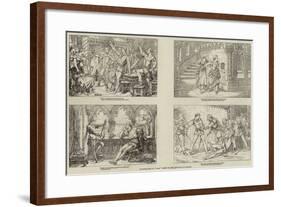 Illustrations to Lara Issued by the Art-Union of London-null-Framed Giclee Print