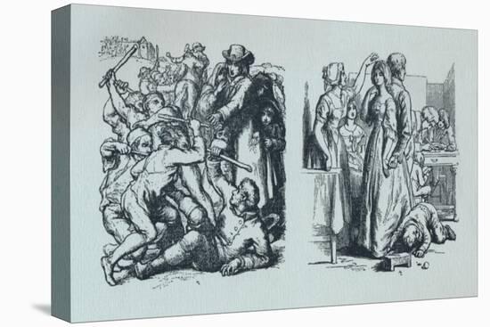 'Illustrations to 'The Vicar of Wakefield' (Goldsmith).', c1800-1860, (1923)-William Mulready-Stretched Canvas