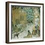 Illustraton For Dubrovsky, by Alexander Pushkin-Boris Dmitrievich Grigoriev-Framed Giclee Print