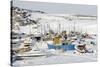 Ilulissat Harbour, Greenland, Denmark, Polar Regions-Sergio Pitamitz-Stretched Canvas