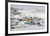 Ilulissat Harbour, Greenland, Denmark, Polar Regions-Sergio Pitamitz-Framed Photographic Print