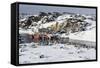 Ilulissat Harbour, Greenland, Denmark, Polar Regions-Sergio Pitamitz-Framed Stretched Canvas