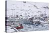 Ilulissat Harbour, Greenland, Denmark, Polar Regions-Sergio Pitamitz-Stretched Canvas