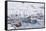 Ilulissat Harbour, Greenland, Denmark, Polar Regions-Sergio Pitamitz-Framed Stretched Canvas