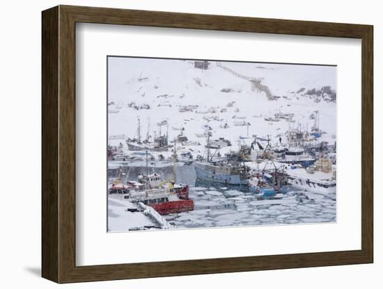 Ilulissat Harbour, Greenland, Denmark, Polar Regions-Sergio Pitamitz-Framed Photographic Print