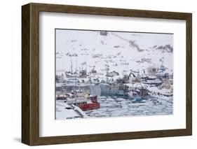 Ilulissat Harbour, Greenland, Denmark, Polar Regions-Sergio Pitamitz-Framed Photographic Print