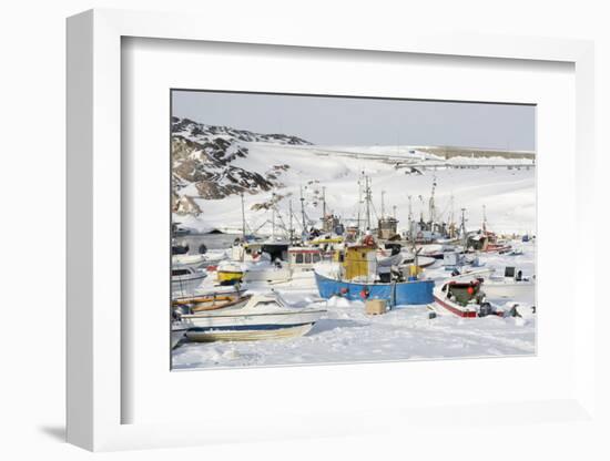 Ilulissat Harbour, Greenland, Denmark, Polar Regions-Sergio Pitamitz-Framed Photographic Print