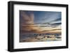 Ilulissat Icefjord also called kangia or Ilulissat Kangerlua, sunset over Disko Bay. Greenland-Martin Zwick-Framed Photographic Print