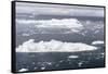 Ilulissat Icefjord also called kangia or Ilulissat Kangerlua, view over Disko Bay.-Martin Zwick-Framed Stretched Canvas