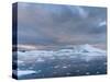 Ilulissat Icefjord, UNESCO, also called kangia or Ilulissat Kangerlua at Disko Bay. Greenland-Martin Zwick-Stretched Canvas