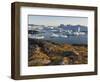 Ilulissat Icefjord, UNESCO, also called kangia or Ilulissat Kangerlua at Disko Bay. Greenland-Martin Zwick-Framed Photographic Print