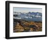 Ilulissat Icefjord, UNESCO, also called kangia or Ilulissat Kangerlua at Disko Bay. Greenland-Martin Zwick-Framed Photographic Print