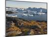 Ilulissat Icefjord, UNESCO, also called kangia or Ilulissat Kangerlua at Disko Bay. Greenland-Martin Zwick-Mounted Photographic Print