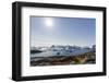 Ilulissat Icefjord, UNESCO, also called kangia or Ilulissat Kangerlua at Disko Bay. Greenland-Martin Zwick-Framed Photographic Print