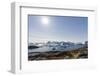 Ilulissat Icefjord, UNESCO, also called kangia or Ilulissat Kangerlua at Disko Bay. Greenland-Martin Zwick-Framed Photographic Print