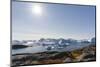 Ilulissat Icefjord, UNESCO, also called kangia or Ilulissat Kangerlua at Disko Bay. Greenland-Martin Zwick-Mounted Photographic Print