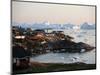 Ilulissat Kangerlua Glacier also known as Sermeq Kujalleq, Ilulissat, Disko Bay, Greenland-Levy Yadid-Mounted Photographic Print