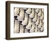 Iluminated paper lanterns at Meiji Shrine-Rudy Sulgan-Framed Photographic Print