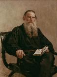 Portrait of Modest Petrovich Moussorgsky (1839-81) 1881-Ilya Efimovich Repin-Giclee Print