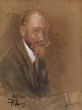 Portrait of the Painter Valentin Alexandrovich Serov (1865-191), 1901-Ilya Yefimovich Repin-Giclee Print