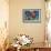 Im Blau-Wassily Kandinsky-Framed Art Print displayed on a wall