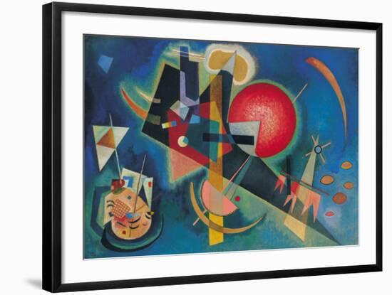 Im Blau-Wassily Kandinsky-Framed Art Print