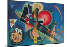 Im Blau-Wassily Kandinsky-Mounted Art Print