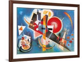 Im Blau-Wassily Kandinsky-Framed Art Print