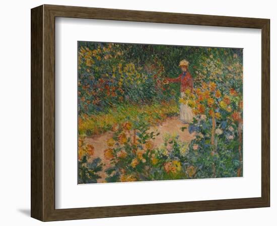 Im Garten, 1895-Claude Monet-Framed Giclee Print